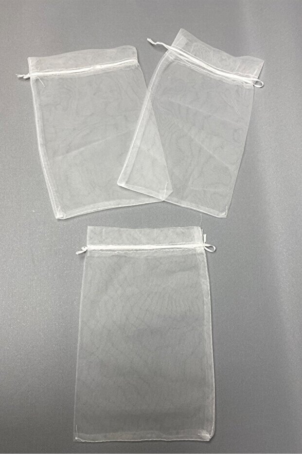 Tulle Pouch, Gift Pouch, Transparent Tulle Henna Pouch, Wedding, Mevlid Pouch 20 Pcs