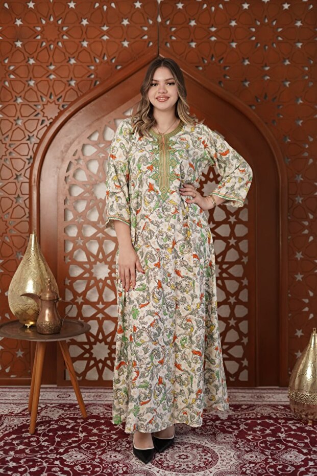 جلابية كلاسيكية بلمسة عصريةEW-01