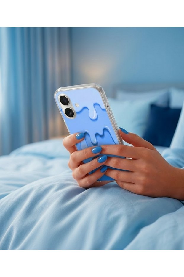 iPhone 15 Pro Max Compatible Transparent Case Transparent Cream 3 Designs