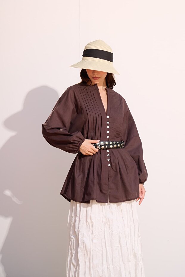 NERVÜRLÜ VUAL GÖMLEK - 7