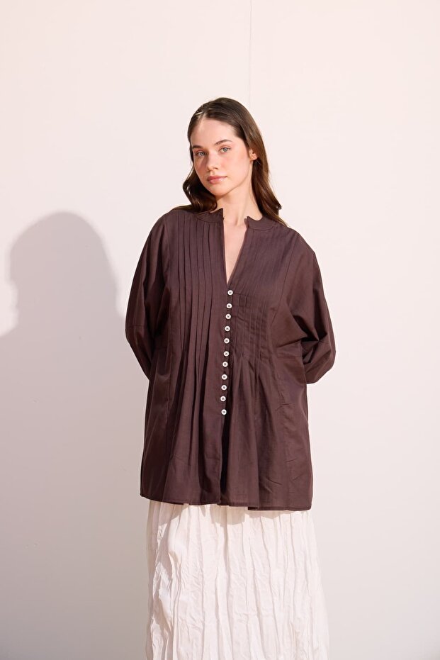 NERVÜRLÜ VUAL GÖMLEK - 3