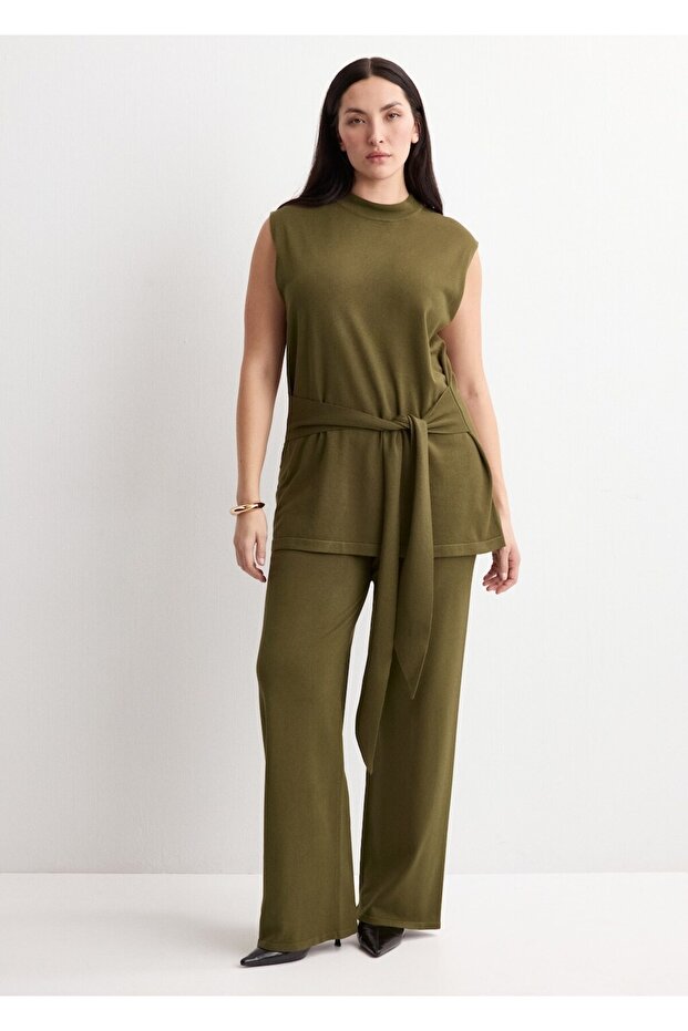 Knitted belt vest - 7