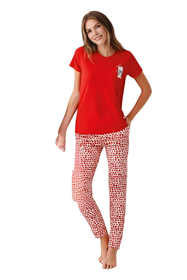 Mother-daughter set women's double pajama set ar3581-s