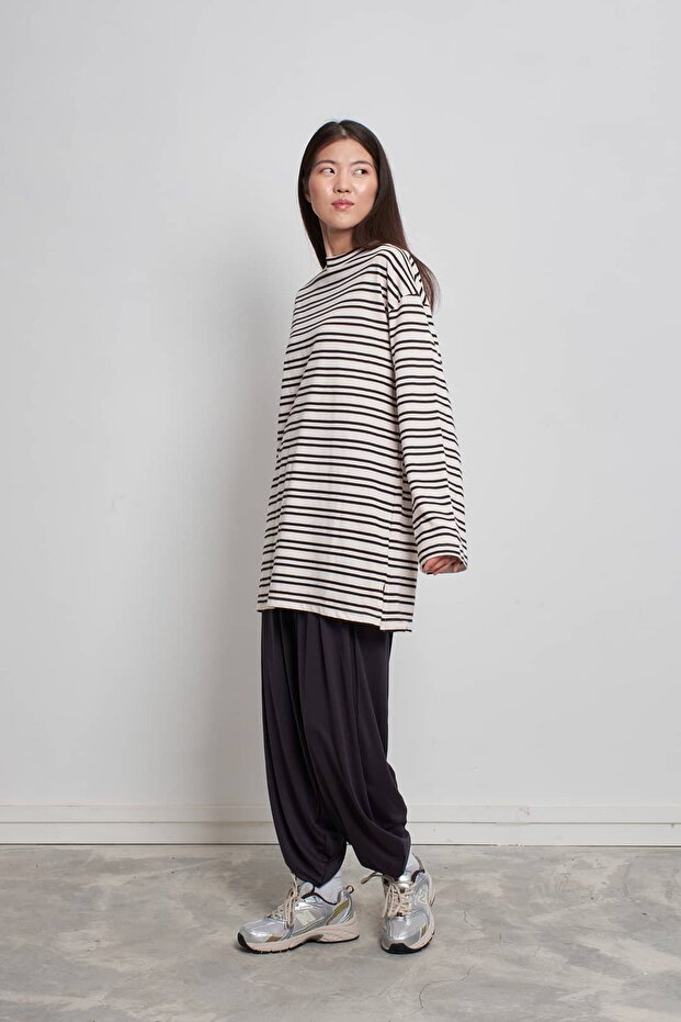 Pamuklu Basic ML Sweatshirt - 4