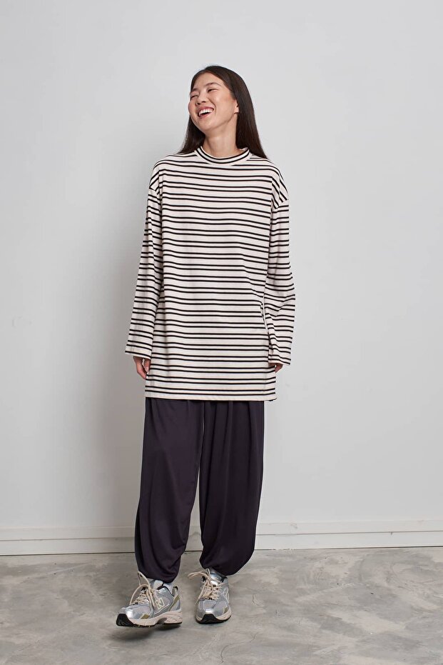 Pamuklu Basic ML Sweatshirt - 3