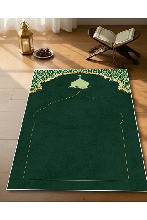 سجادة ذات سطح ناعم وقاعدة غير قابلة للانزلاق، تصميم عصري أنيق بنمط كامي. | إس سي دي