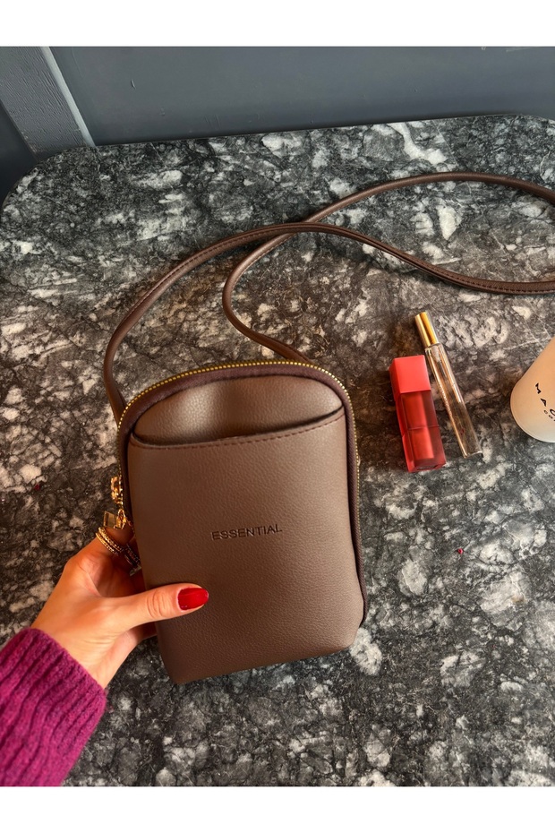 Postacı çantası çift çepli - 2