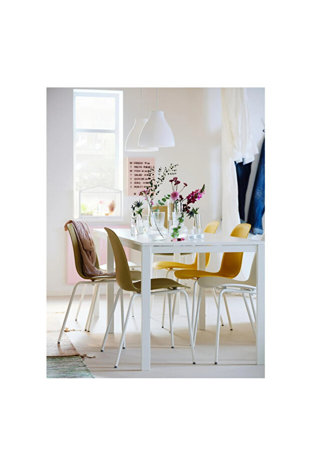 sarkıt lamba , beyaz, 28 cm - 4