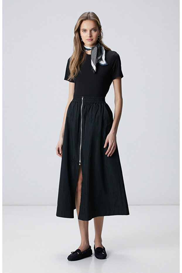 Siyah Basic T-shirt - 3