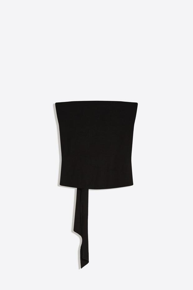 Kravatlı bandeau üst - 6