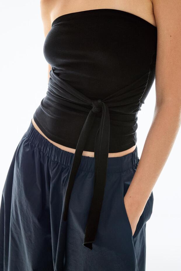 Kravatlı bandeau üst - 4