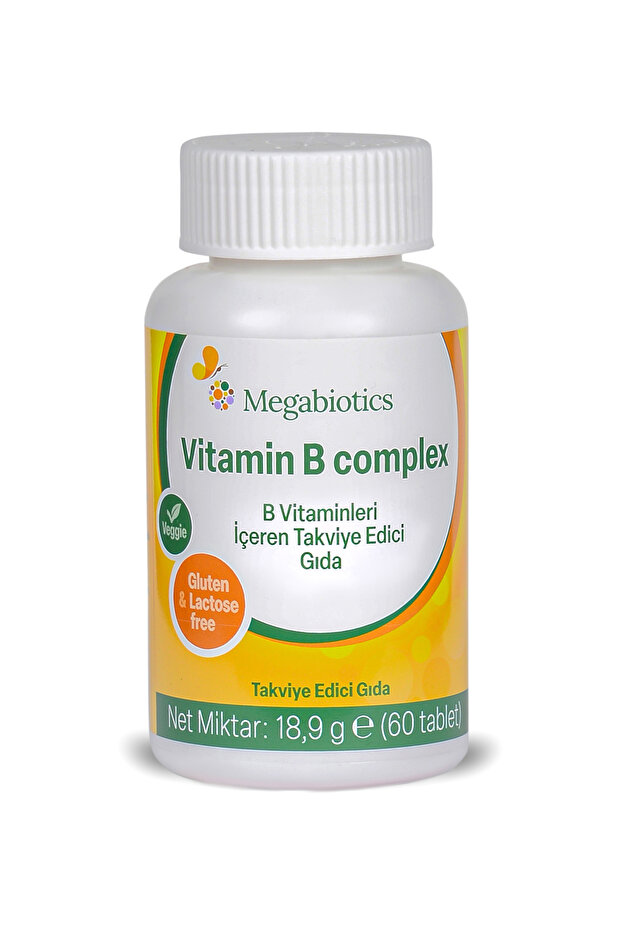 B-Complex vitamin tablet 60 adet - 4