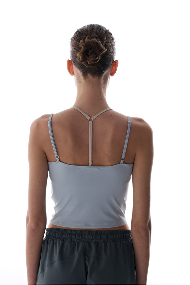 Gri Layered Active Üst - 6