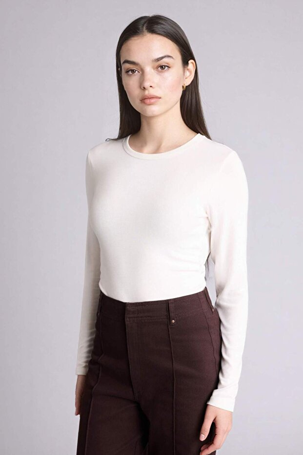 Slim Fit Basic Tişört G8729AX26SP - 3