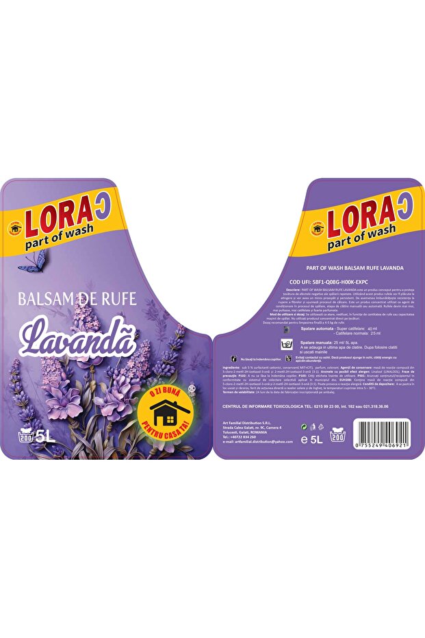LAUNDRY CONDITIONER 5LITERS LAVENDER - 2