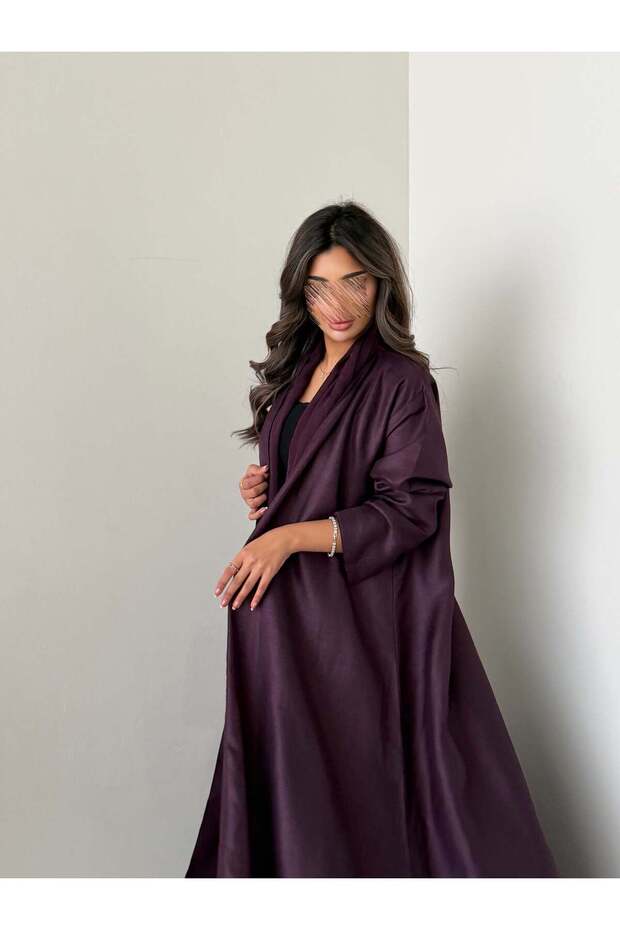 MWT1054 - عبايه موفي لنن - 6