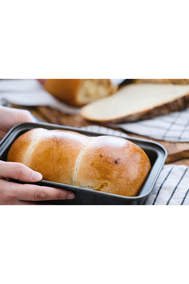 Teflon Rectangular Cake Mold Bread Mold - 4