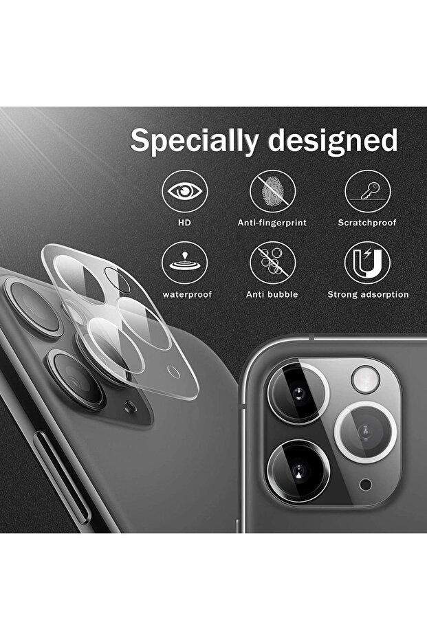 واقي عدسة كاميرا الهاتف المحمول لهاتف iPhone 11 Pro - 4