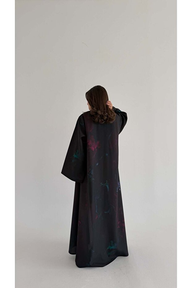 MWT1072 - عباية طباعة | Printed Abaya - 6