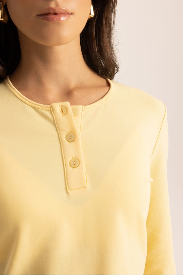 Tuara Basic Sarı Eşofman Takımı - 6