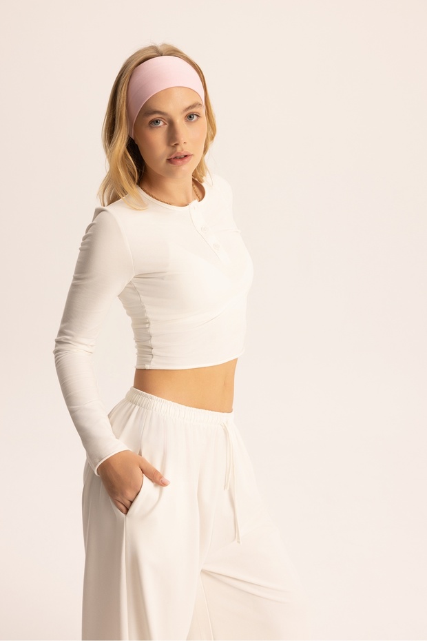 Tuara Basic Ekru Eşofman Takımı - 4