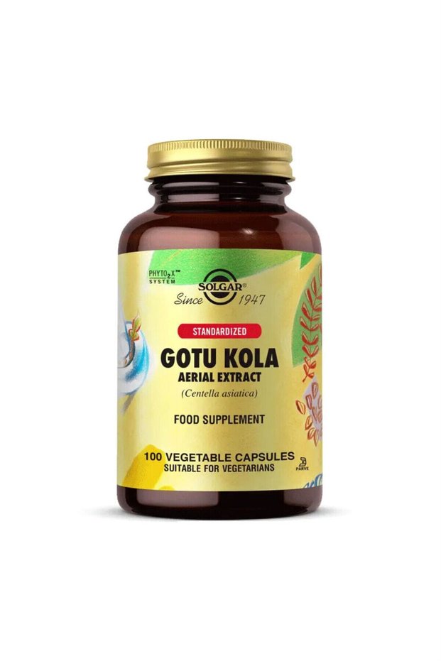 Gotu Kola Aerial Extract 100 Capsules