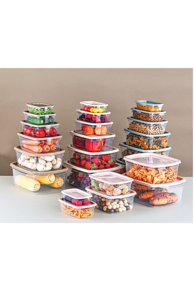 Rectangular 4-Piece Storage Container Set - 2
