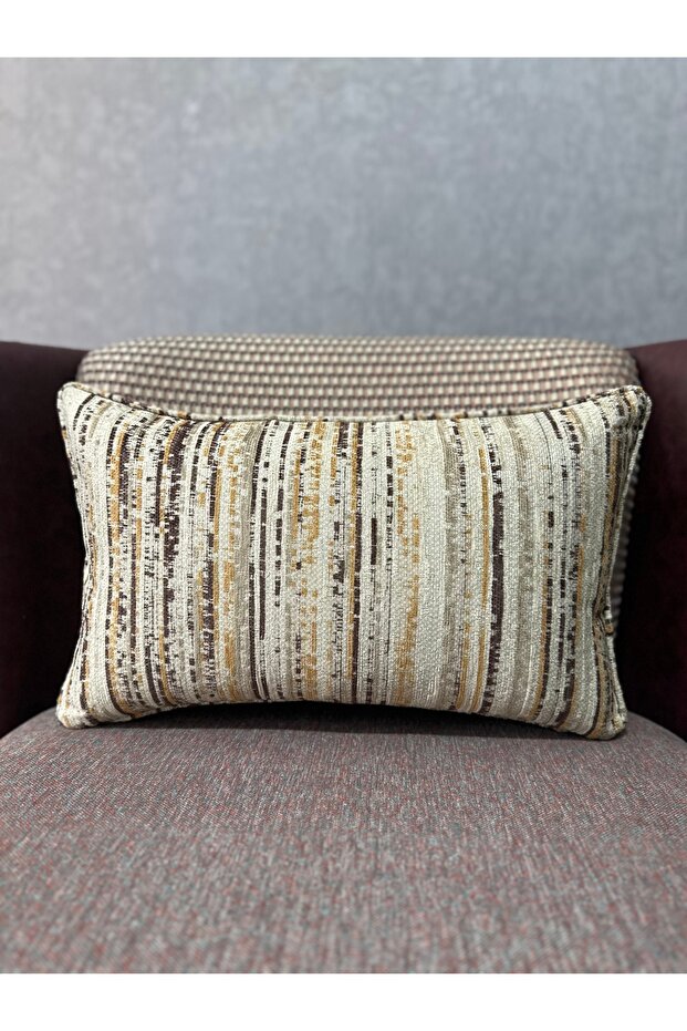 Textile Woven Transitional Exclusive Rectangular Kirlent Kilifi-3 / 30X50 cm Rectangular