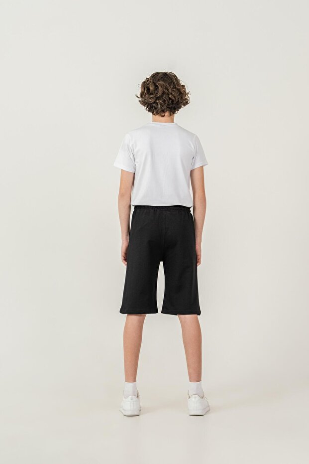 Plain Basic 2-Strap Boys' Shorts - 3