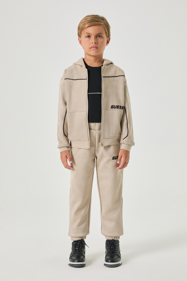 Boy Patterned Tracksuit Bottom