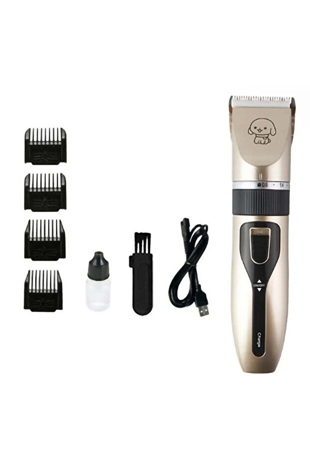 Professional Wireless Pet Clipper Set - 4