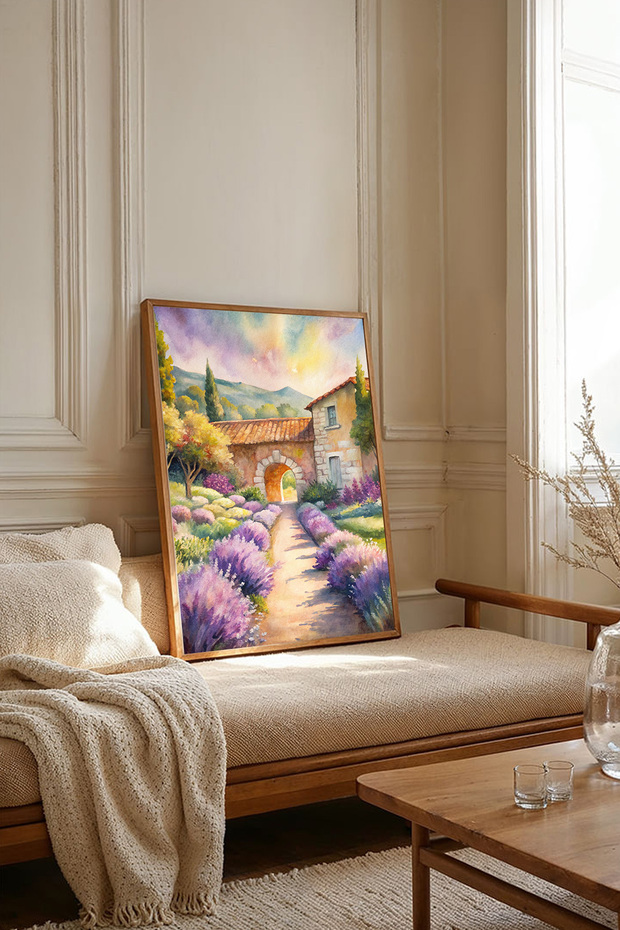 One Piece Wooden Framed Painting Tk3076