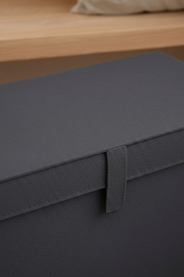 2 Multi-Purpose Under-Bed Mega Size Anthracite Storage Boxes - 7