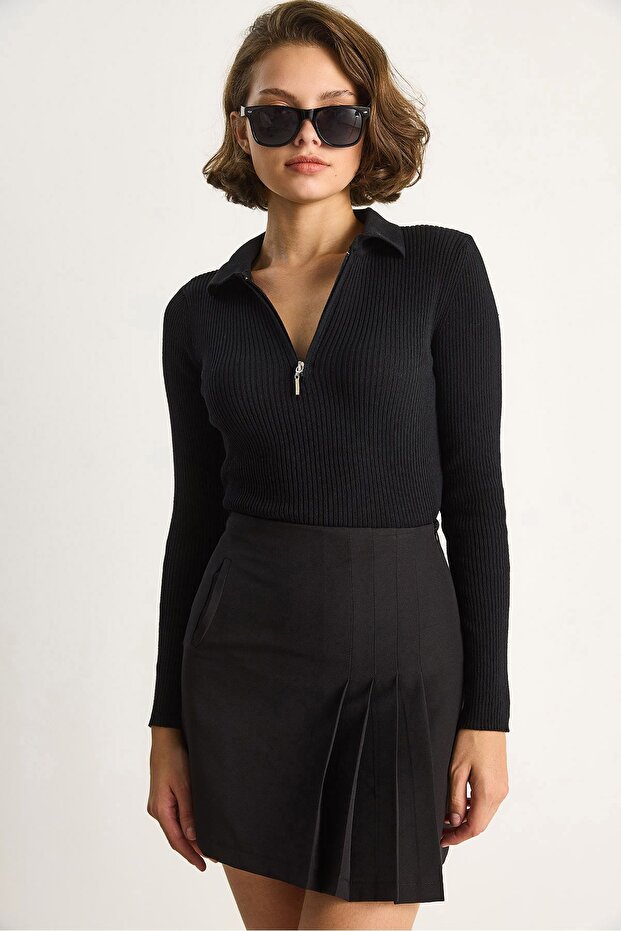 LUCCI pulovero e zip-esko kolcosa - 4