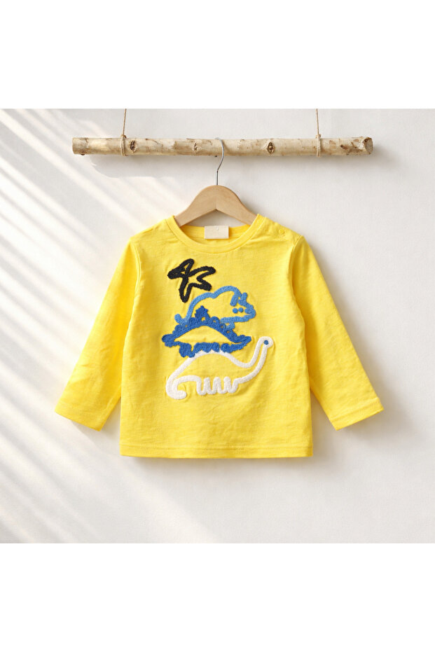 Round collar blouse - 1