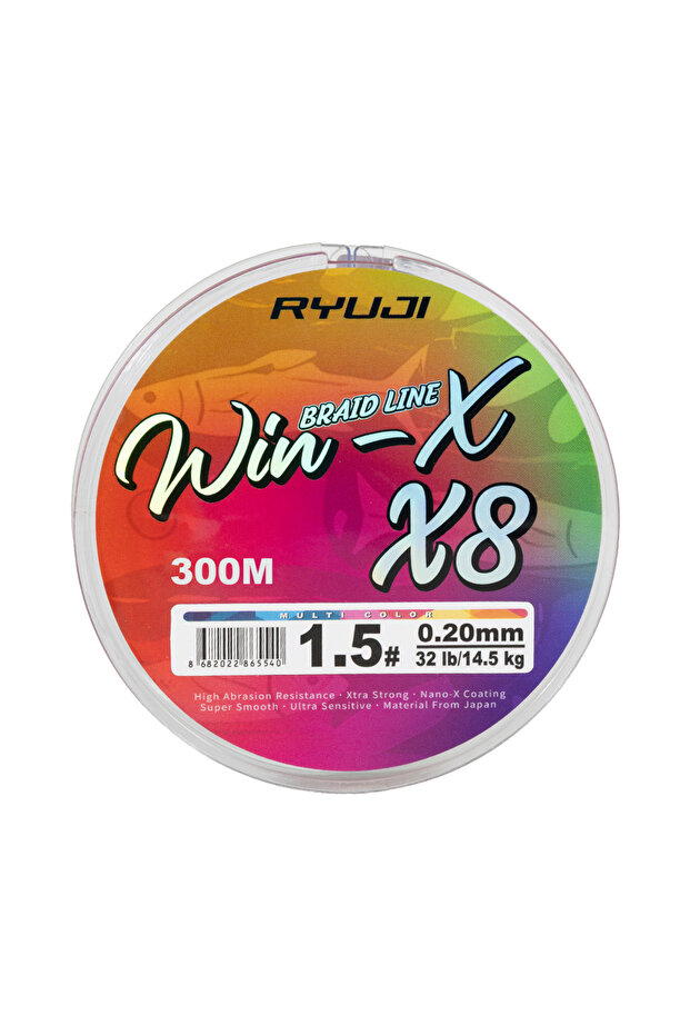 WINX X8 300M خط حبل متعدد الألوان - 3