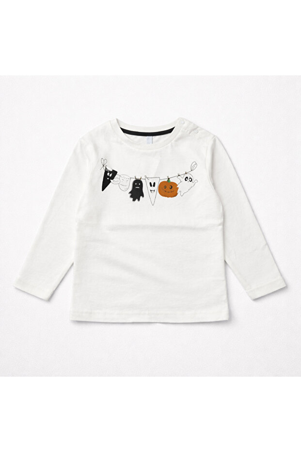 Round collar blouse - 1