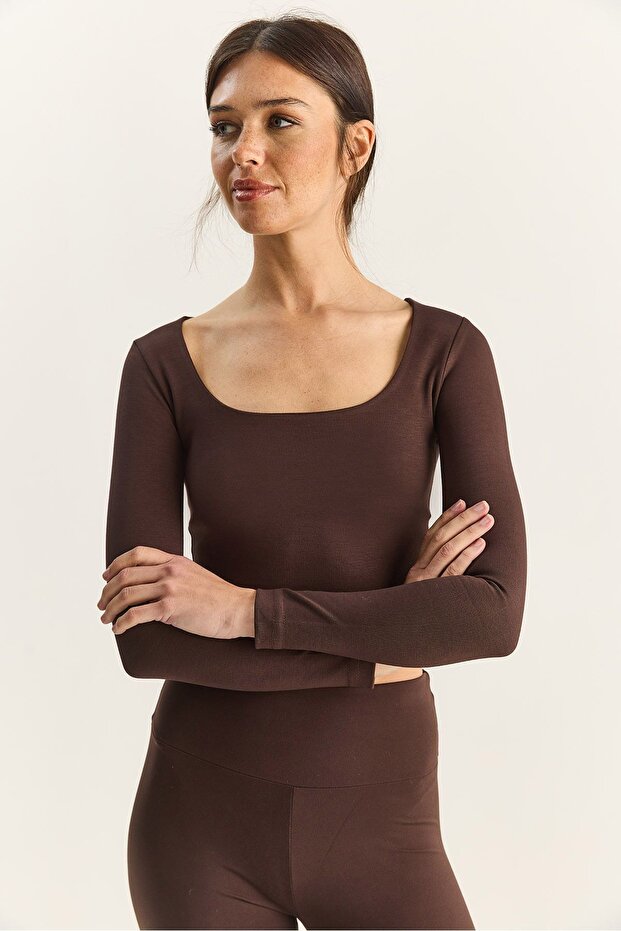 Top scurt LUCCI Basic - 3