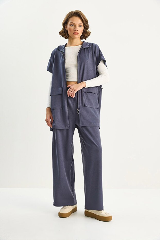 LUCCI Oversized Two-Piece Coord Set - 2