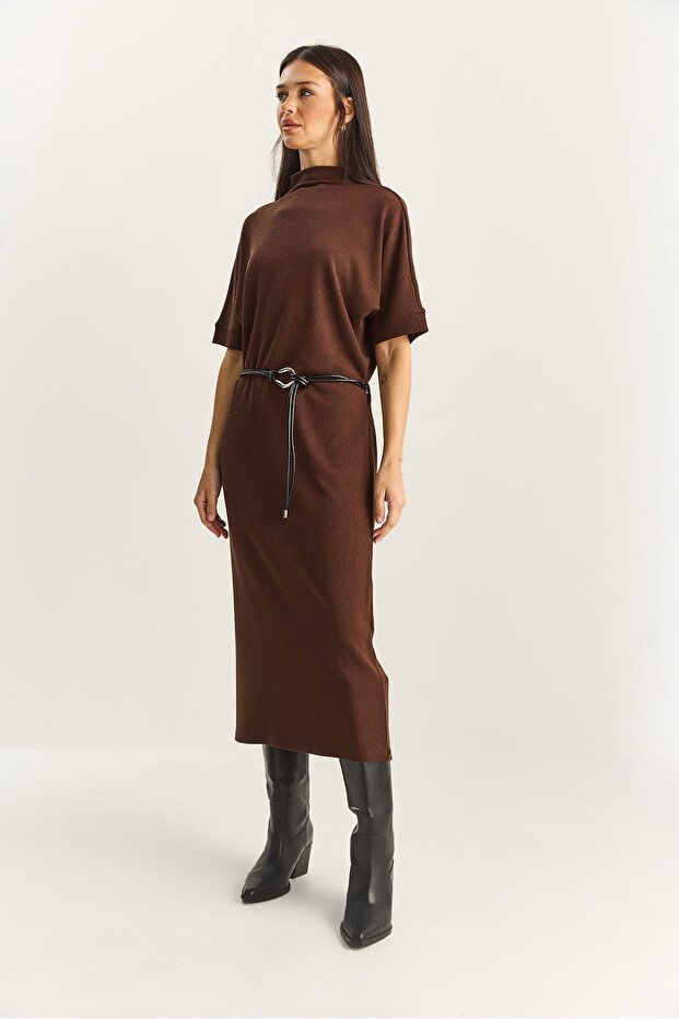 Rochie midi simplă LUCCI - 3