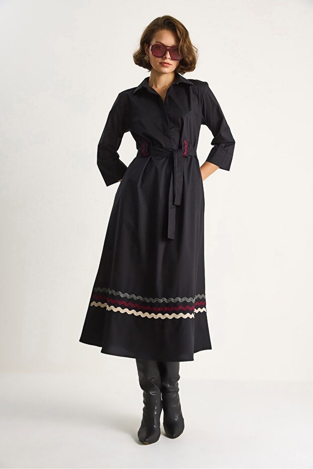 Rochie midi LUCCI Brodirime - 2