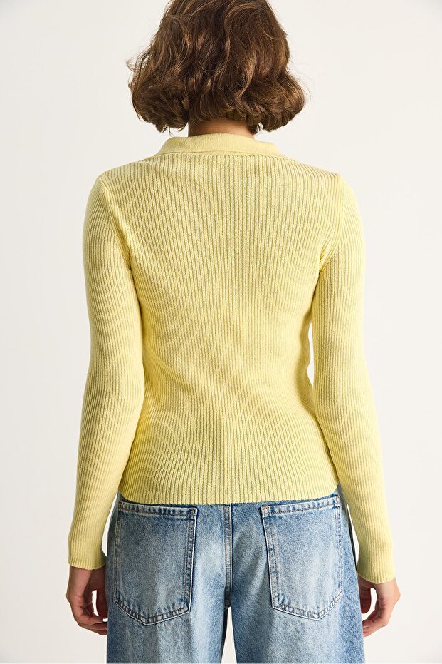 LUCCI pulovero e zip-esko kolcosa - 6