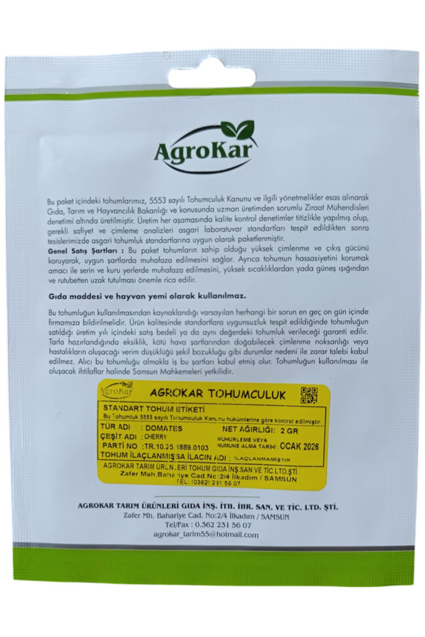Cherry Domates Tohumu 2 gr - 2