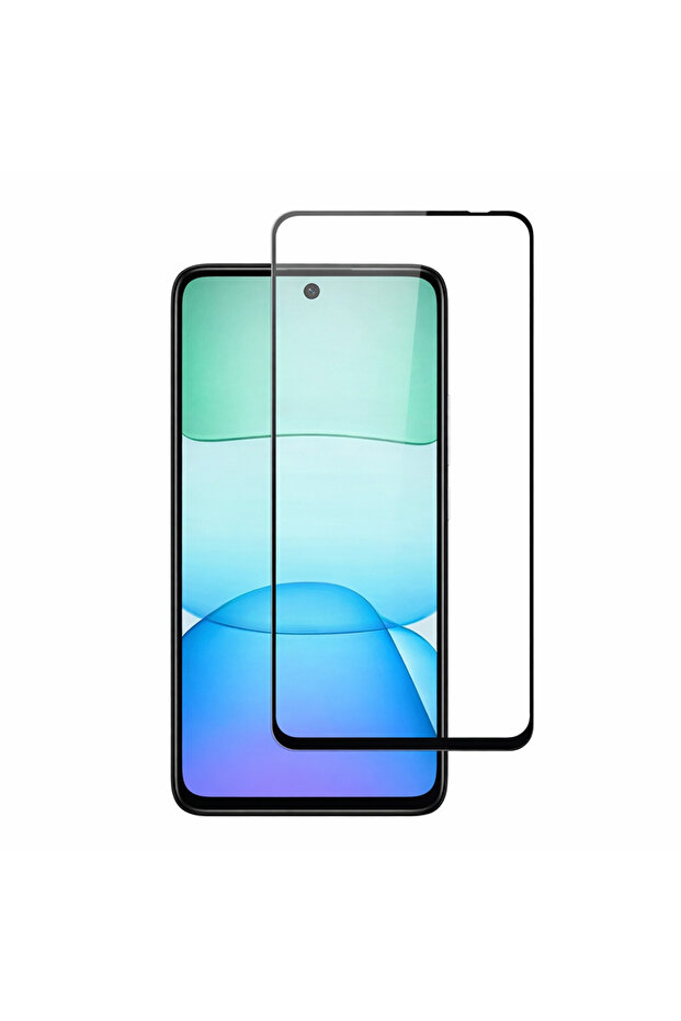 واقي شاشة متوافق مع Redmi 13 مضاد للكهرباء الساكنة، زجاج مقاوم للغبار وغير قابل للكسر