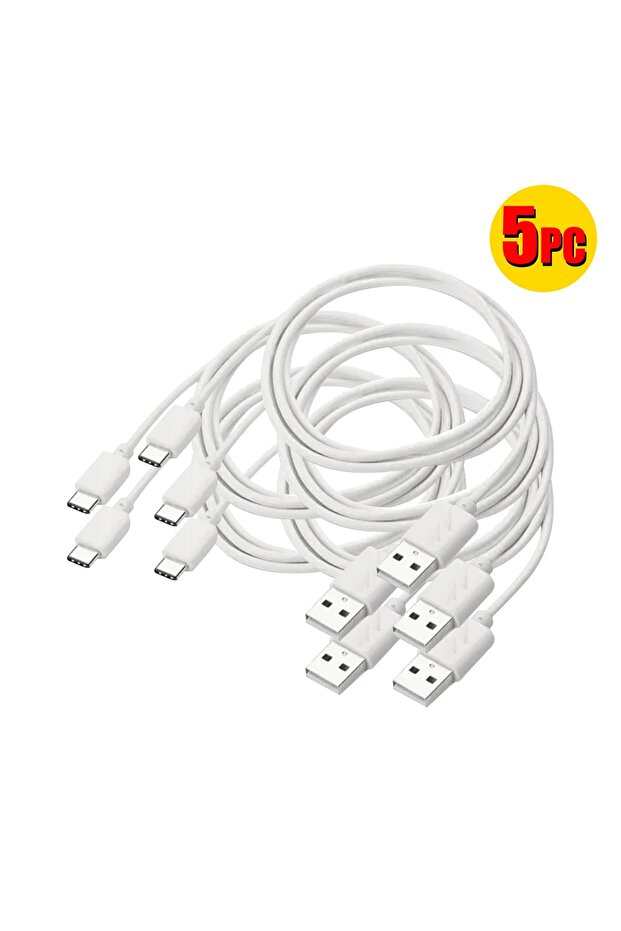 كابل شحن سريع متوافق مع سامسونج من نوع Micro USB (5 قطع) - من USB إلى Micro