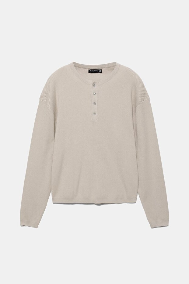 Düğmeli yaka tişört - 6