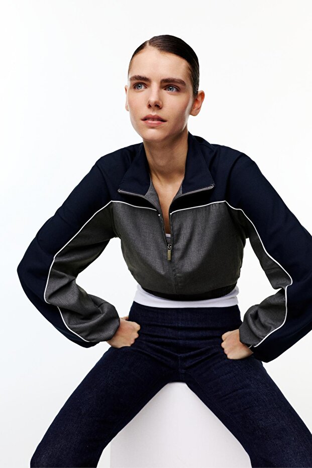 Panelli kombin ceket - 1