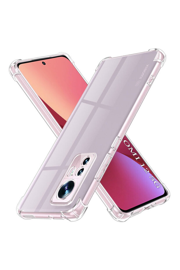 Xiaomi 12 Shockproof Clear Silicone Case