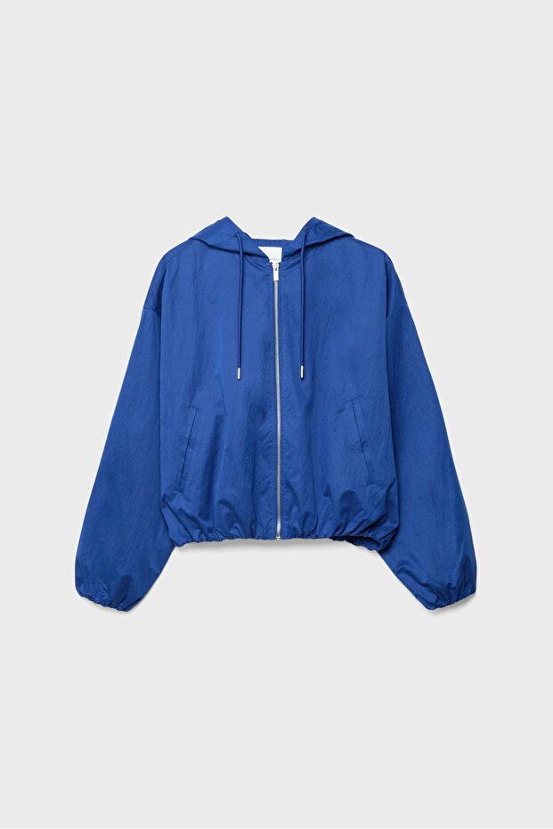 Naylon kapüşonlu ceket - 6