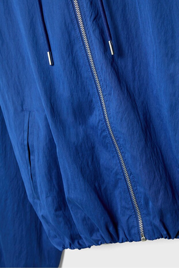 Naylon kapüşonlu ceket - 8